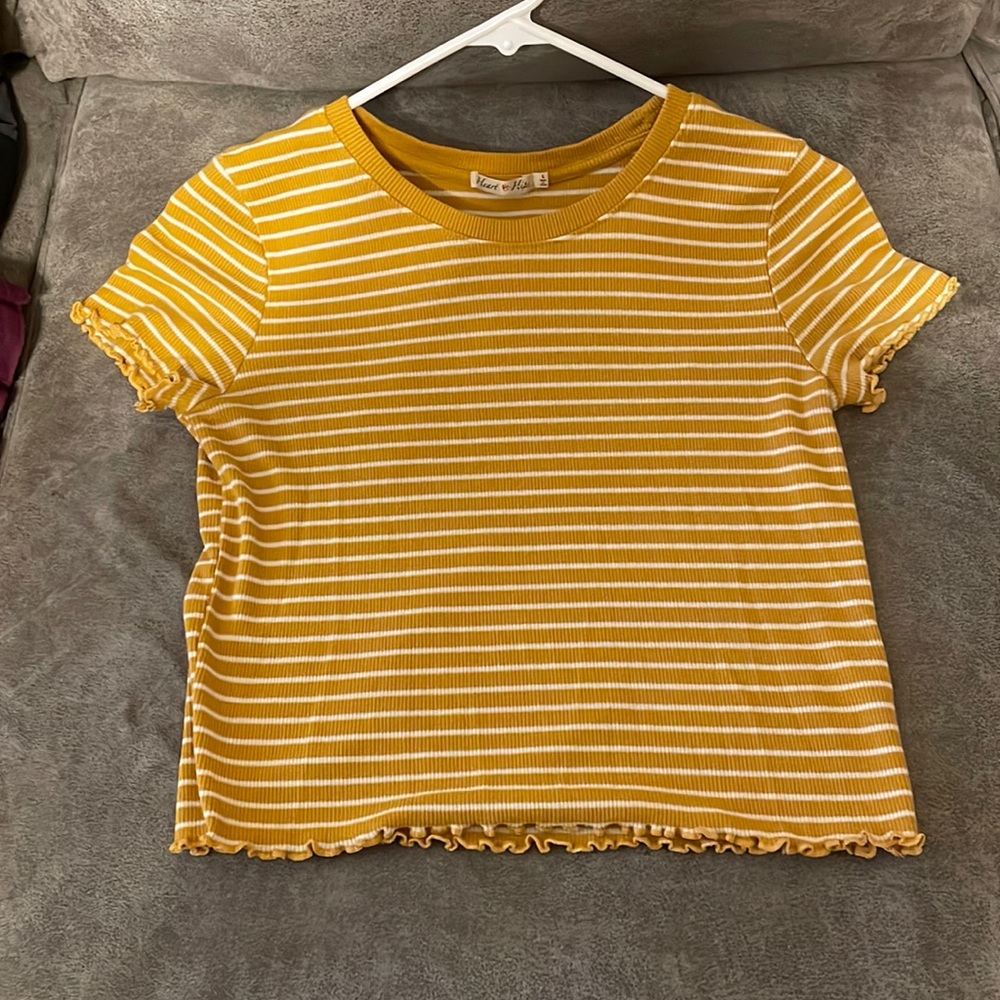 Heart hips brand bought at boutique crop top.